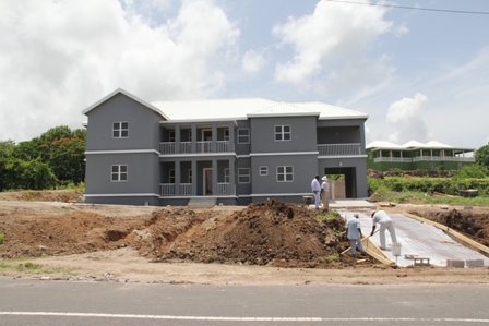Police Station at Colquhoun Estate near the Island Main Road